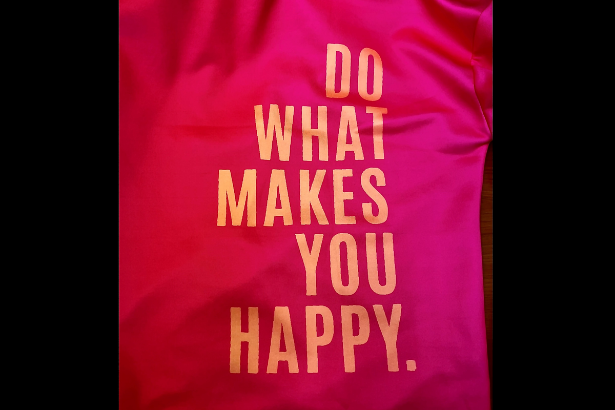 Titelbild für Beitrag: Do what makes you happy - Tu, was dich glücklich macht