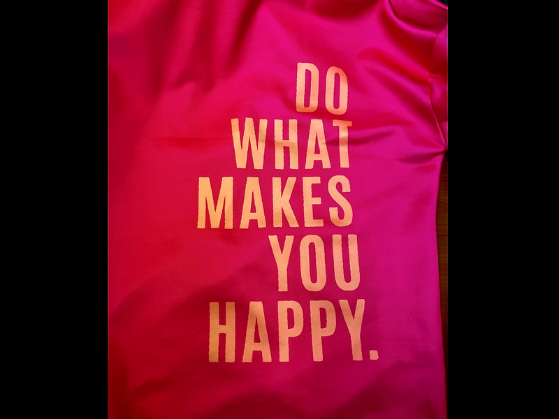 Titelbild für Beitrag: Do what makes you happy - Tu, was dich glücklich macht