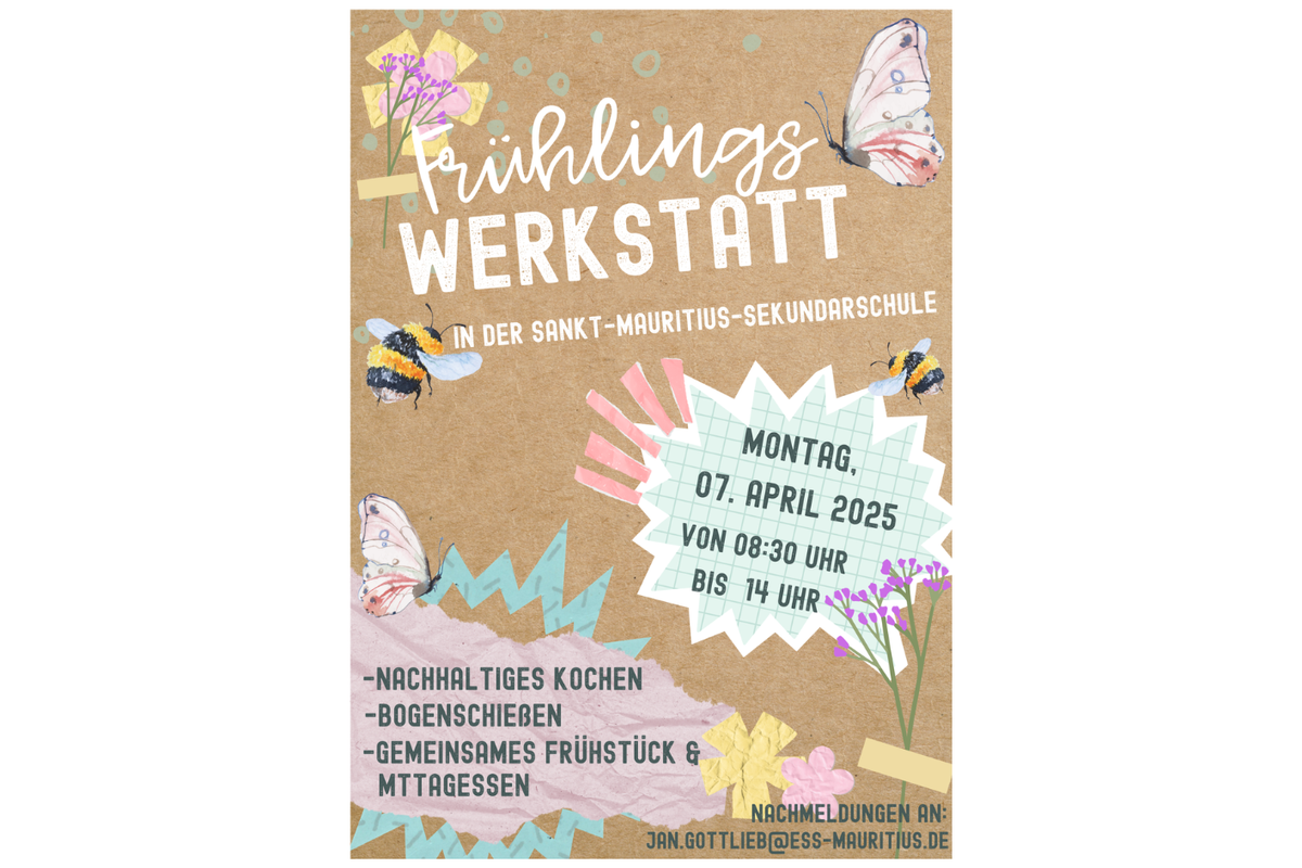 Titelbild für Beitrag: Frühlingswerkstatt am 07.04.2025