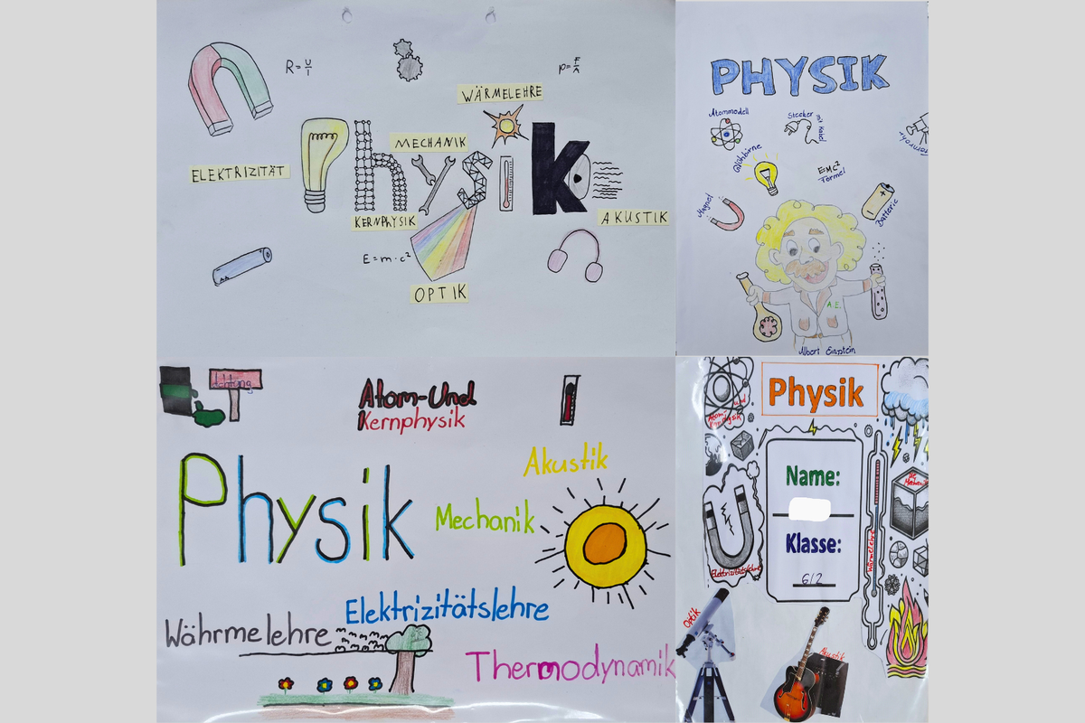 Titelbild für Beitrag: Mini-Wettbewerb im Physikunterricht: Das schönste Deckblatt (Schülerartikel)