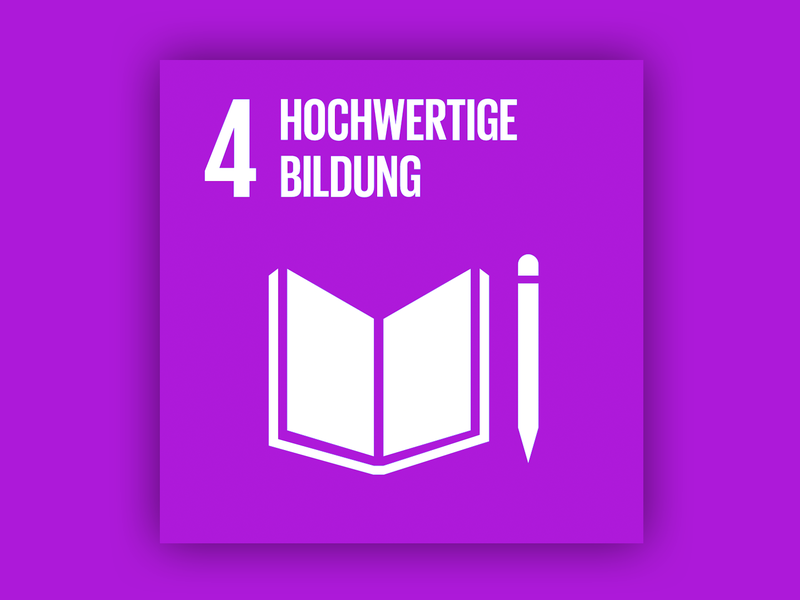 Titelbild für Beitrag: Global Goal: Hochwertige Bildung - alle Menschen weltweit sollen eine inklusive, chancengerechte und hochwertige Bildung erhalten