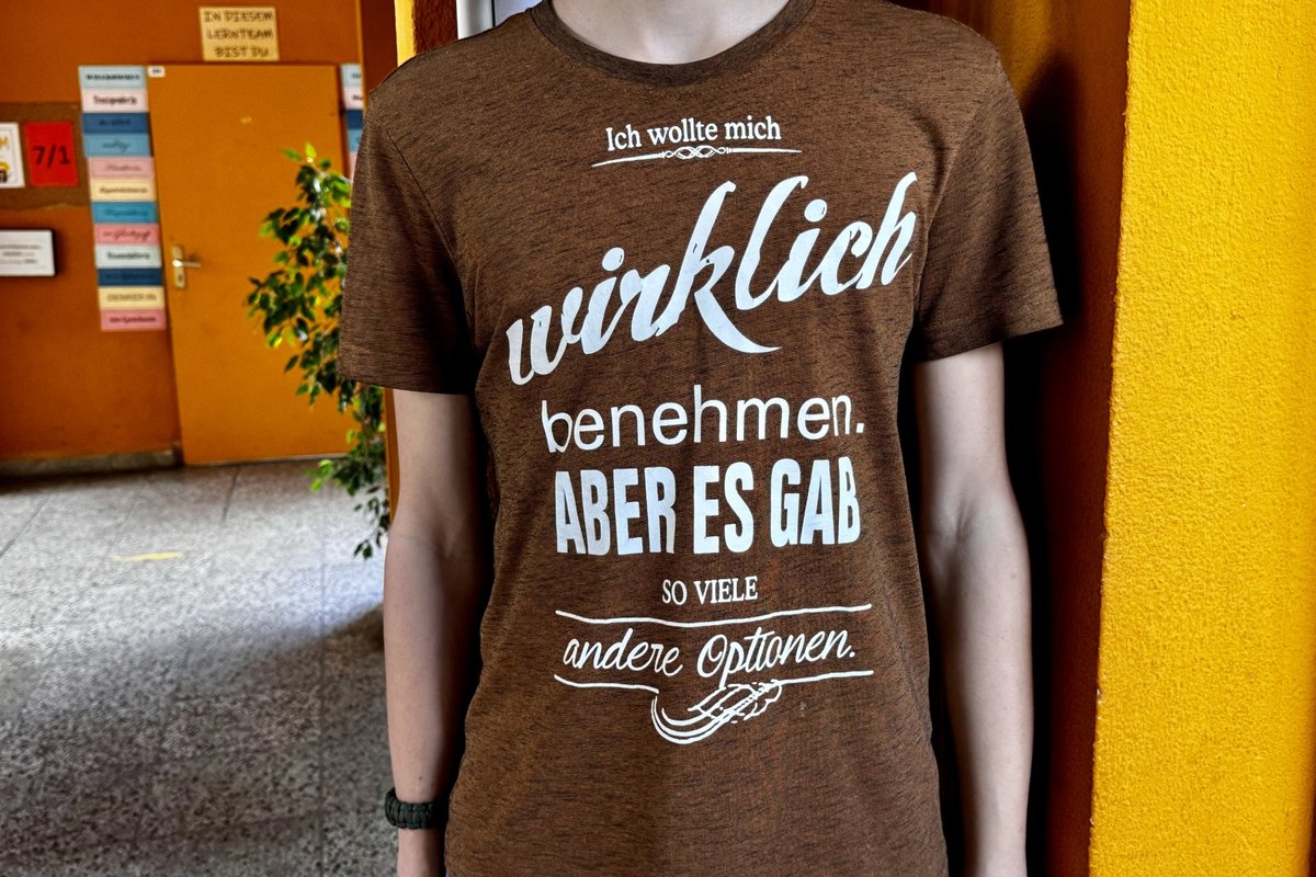 Titelbild für Beitrag: Ich wollte mich wirklich benehmen...