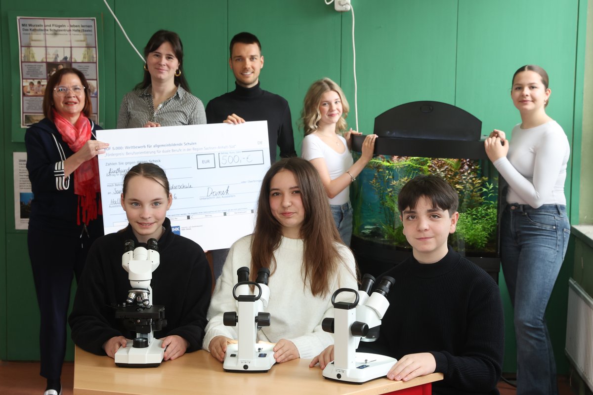 Titelbild für Beitrag: Förderpreis für Berufsorientierung: Wir sind erneut ausgezeichnet