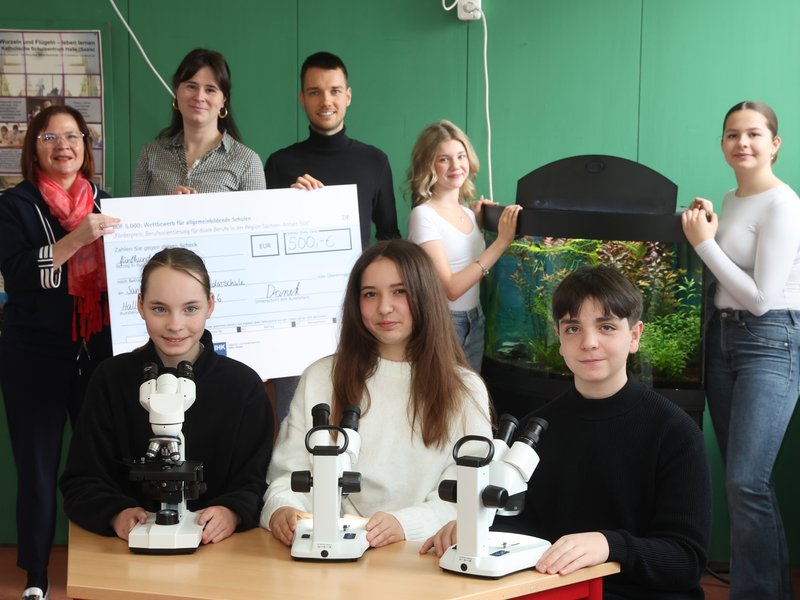 Titelbild für Beitrag: Förderpreis für Berufsorientierung: Wir sind erneut ausgezeichnet