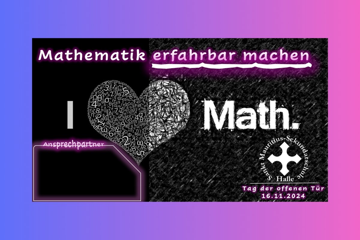 Titelbild für Beitrag: Die Mathematik stellt sich am Tag der offenen Tür vor